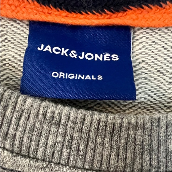 Jack & Jones Charcoal Crewneck Sweater - Picture 2 of 3